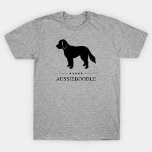 Aussiedoodle Black Silhouette T-Shirt